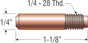.035 CONTACT TIP Part # MW000-068