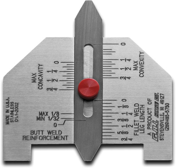 Automatic Weld Size Weld Gauge Part # GAL-6