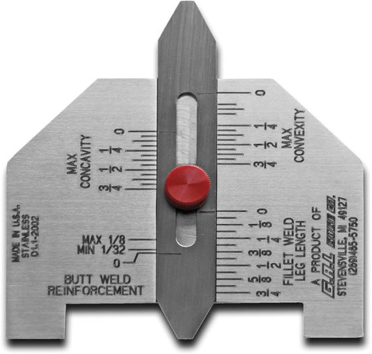 Automatic Weld Size Weld Gauge    Part # GAL-6