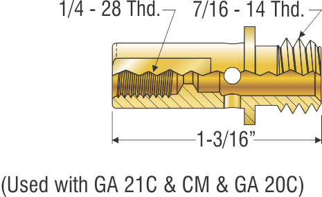 TIP ADAPTER .030-.045 Part # 146-425
