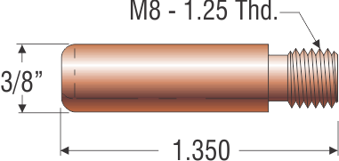 CONTACT TIP 3/64" ALUMINUM    Part # 17AS-364