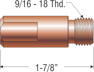 Lincoln Style Sub Arc Tips