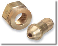 CGA 200 NIPPLE 7/16-20 M    Part # WE-305-3