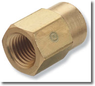 NPT COUPLER 1/4F X 1/2F Part # WE-BF-8-4HP