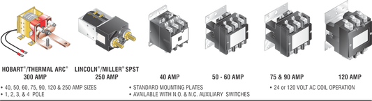 Contactor (Miller«) SPST Part # 6427
